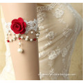 MYLOVE Red rose white lace bride upper arm bracelet wholesale wedding arm bracelet MLAT16